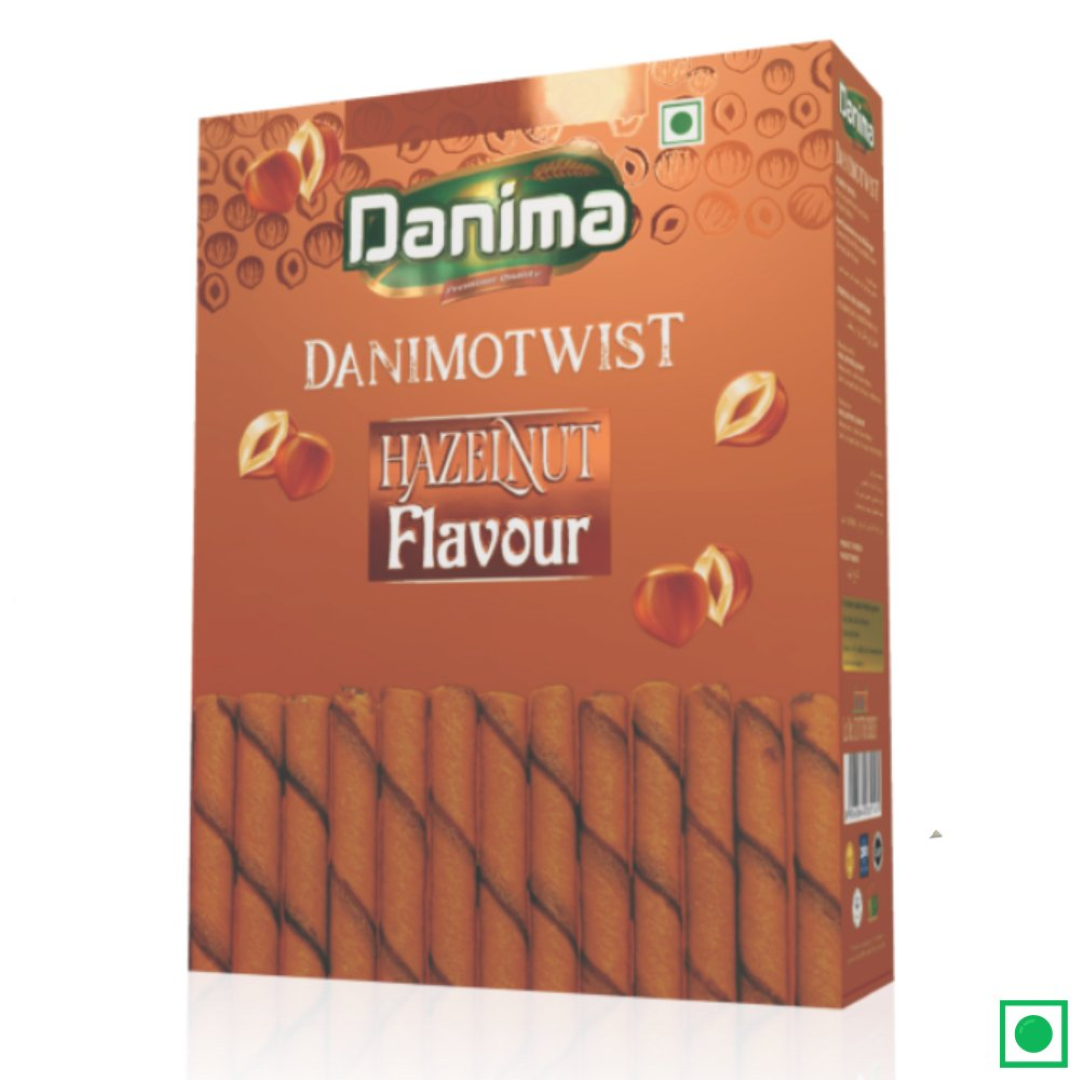 DANIMA WAFER ROLL CHOCOLATE 100GM